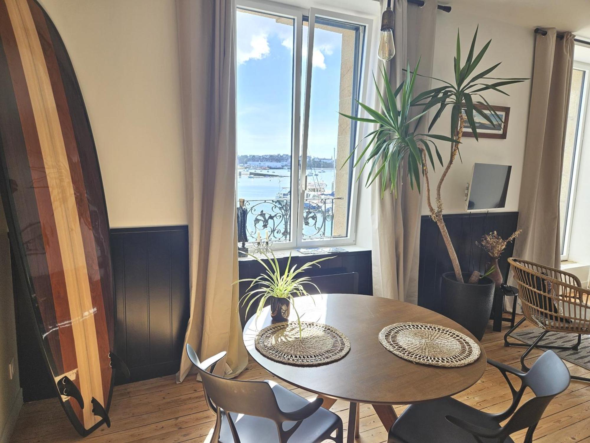 Anatoline Audierne Appartements Vue Mer - Sea & Harbor Stay Exterior foto