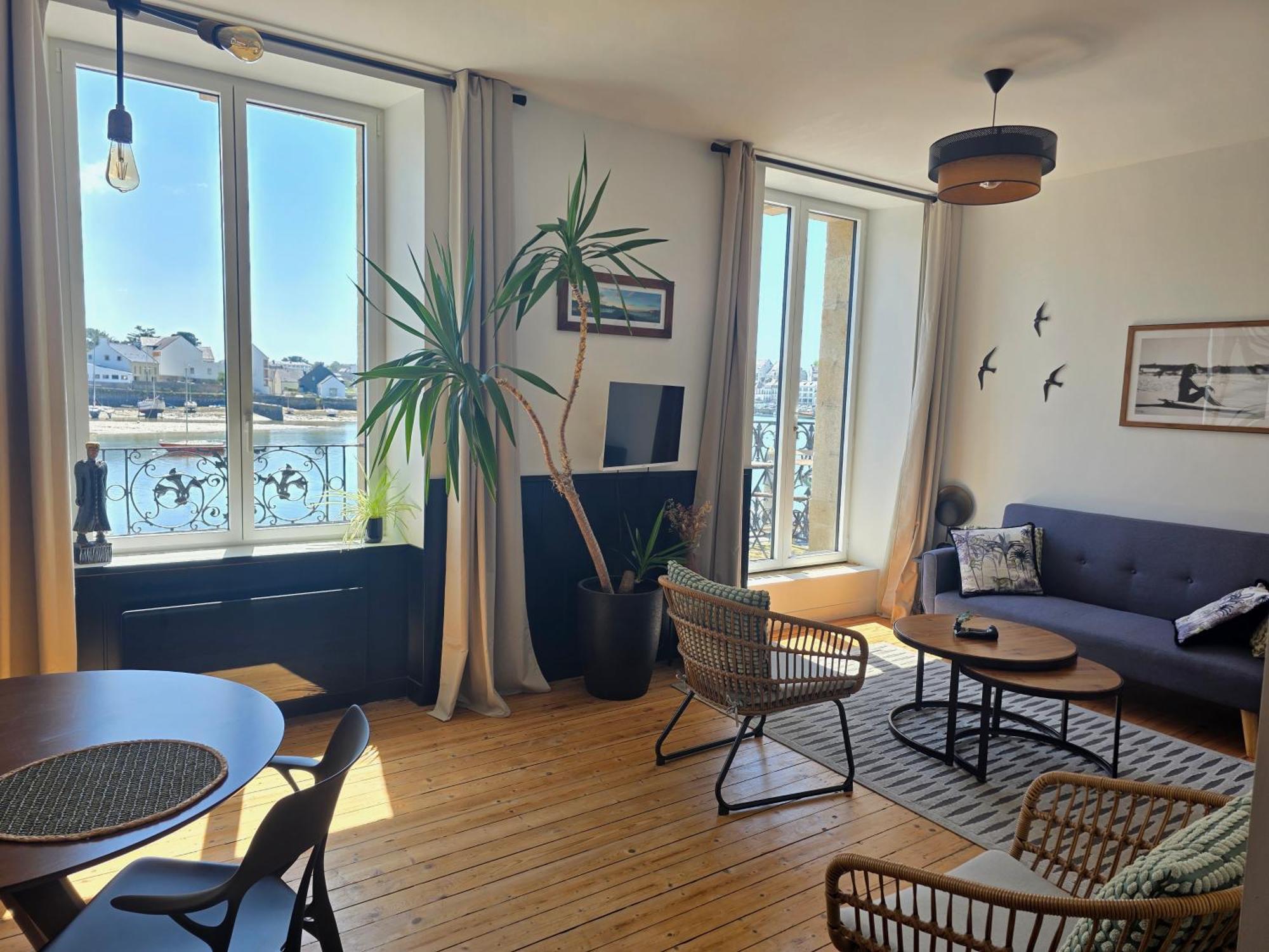 Anatoline Audierne Appartements Vue Mer - Sea & Harbor Stay Exterior foto