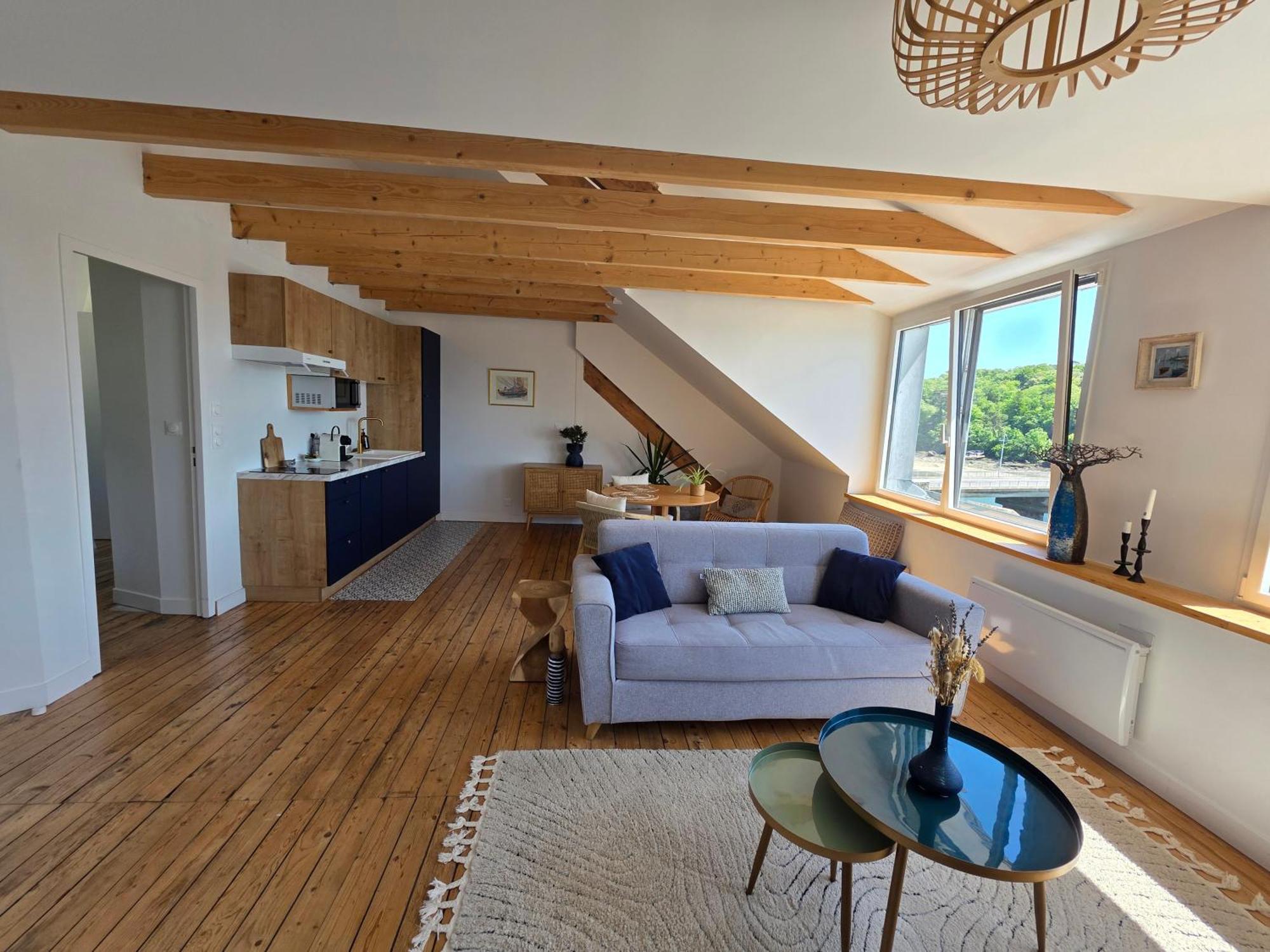 Anatoline Audierne Appartements Vue Mer - Sea & Harbor Stay Exterior foto